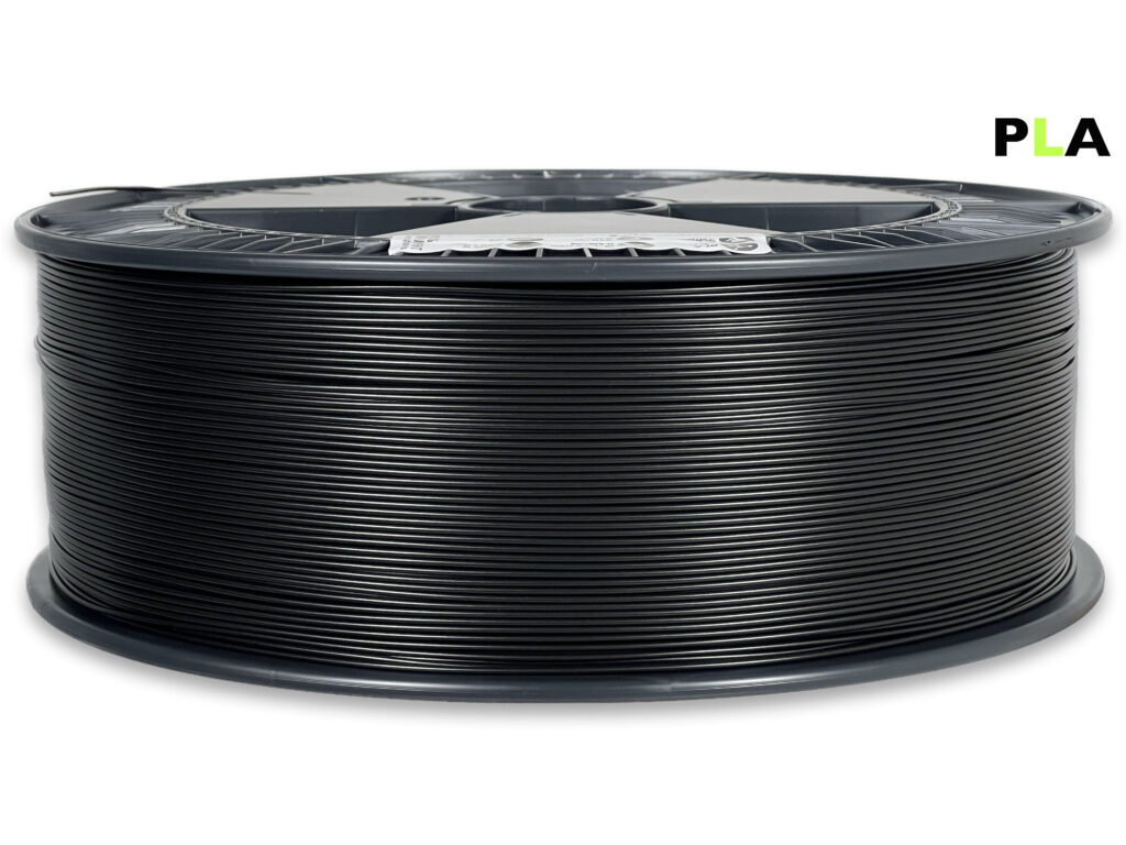 PLA Filament - 1,75 mm - Schwarz matt - 3 kg