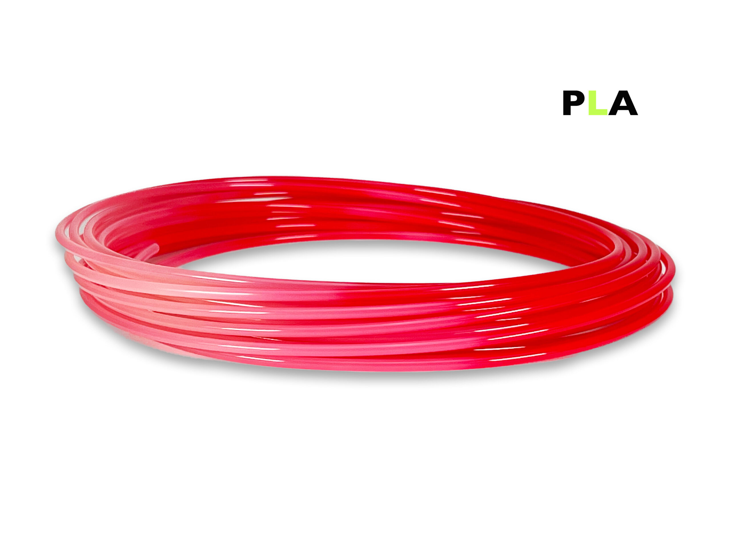 PLA Filament 50 g Sample - 2,85 mm - Thermo-Rot – Bild 1