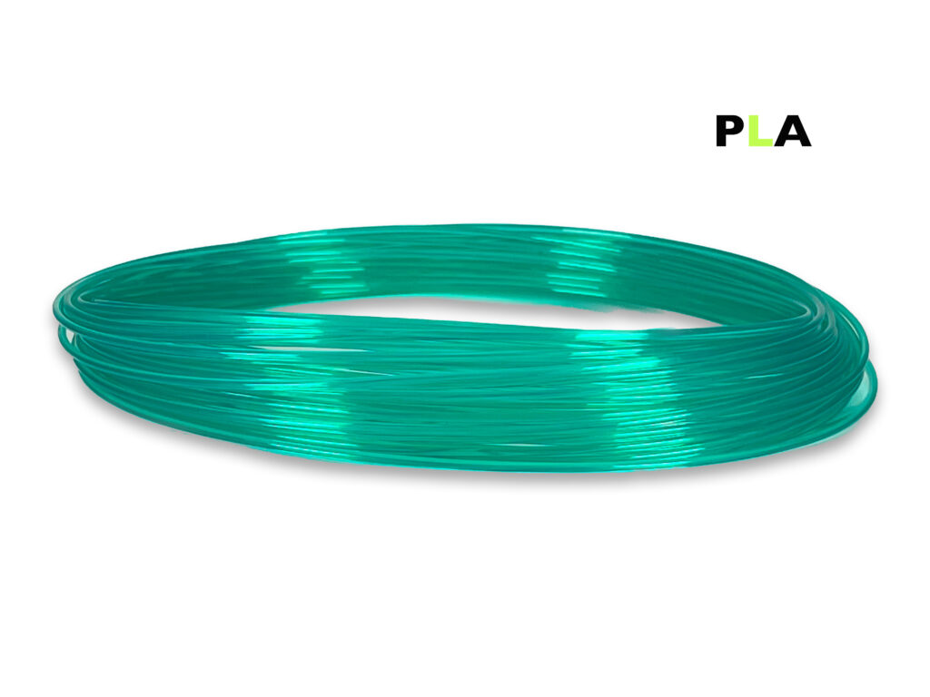 PLA Filament 50 g Sample - 1,75 mm - Transluzent-Grün