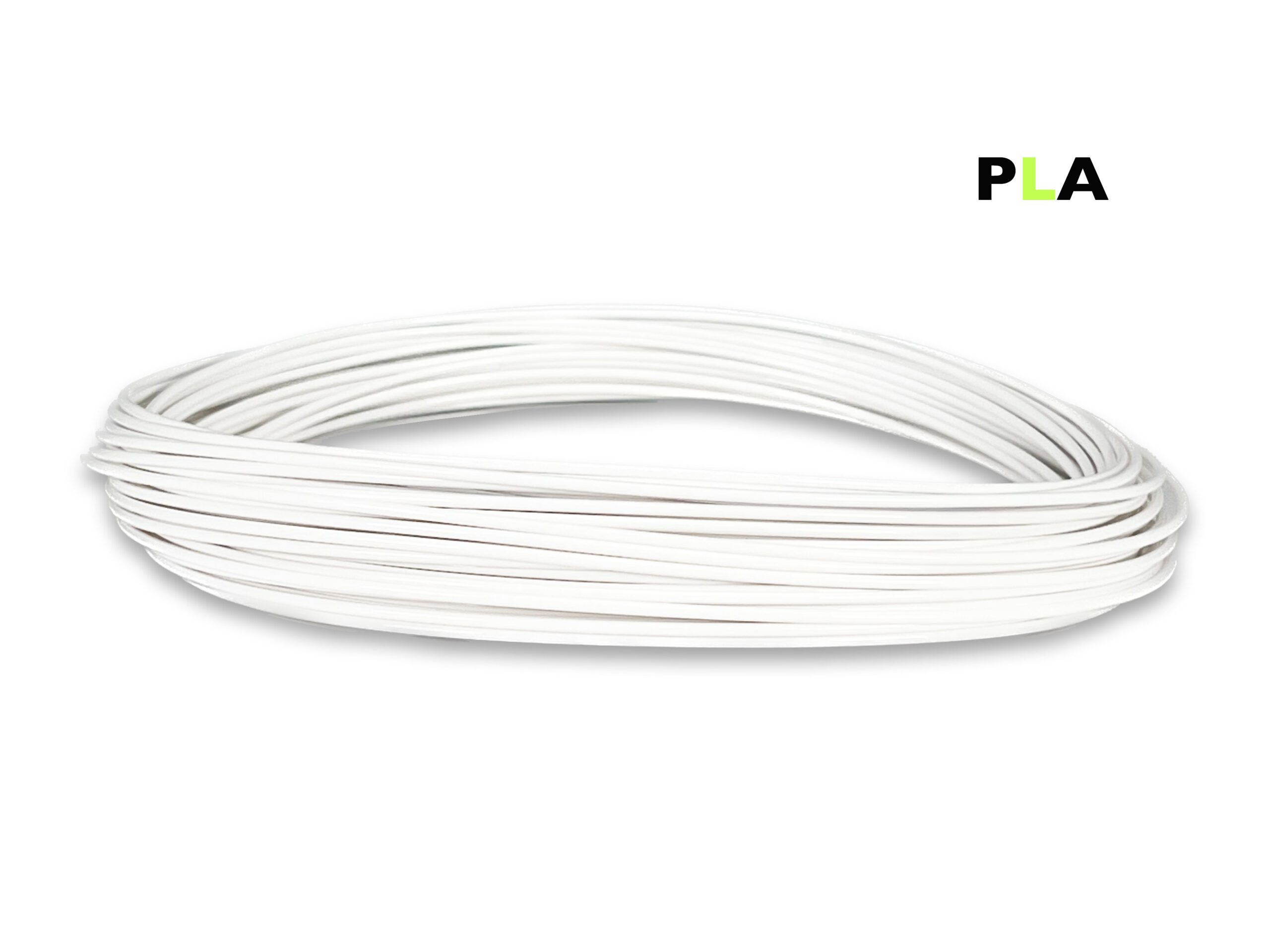 PLA Filament 50 g Sample - 1,75 mm - Weiß – Bild 1