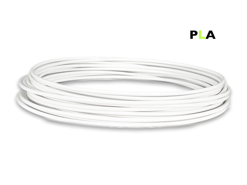 PLA Filament 50 g Sample - 2,85 mm - Weiß