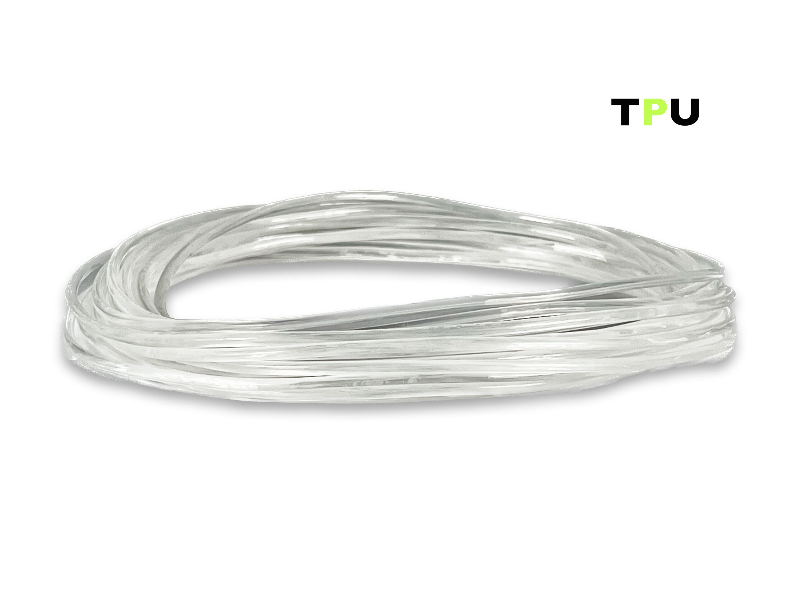 TPU V2 Filament (flexibel) 50 g Sample - 2,85 mm - Natur – Bild 1