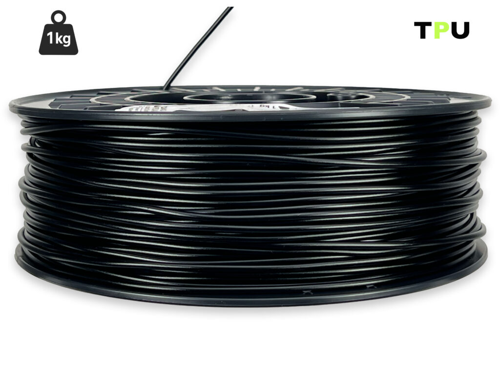 TPU V2 Filament (flexibel) - 2,85 mm - Schwarz - 1 kg