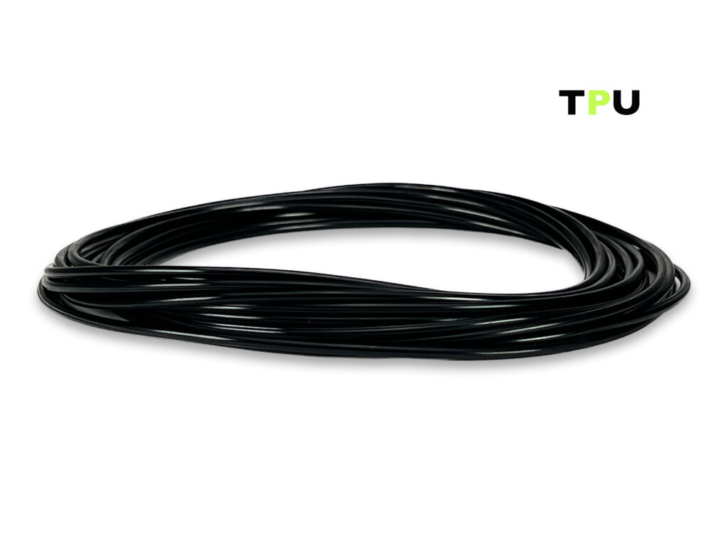 TPU V2 Filament (flexibel) 50 g Sample - 2,85 mm - Schwarz
