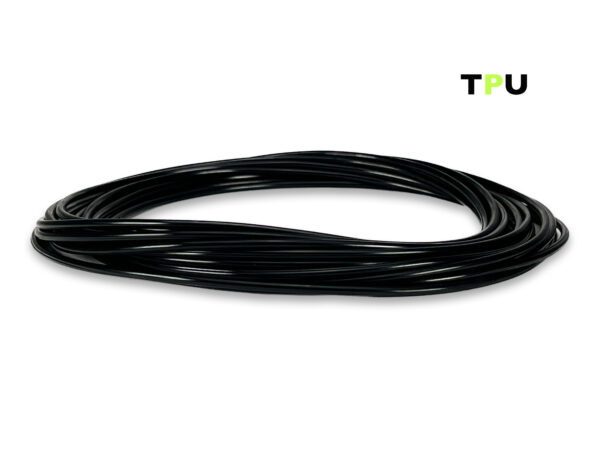 TPU V2 Filament (flexibel) 50 g Sample - 2,85 mm - Schwarz