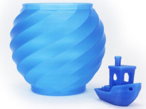 PLA Filament - 2,85 mm - Transluzent-Blau - 800 g – Bild 2