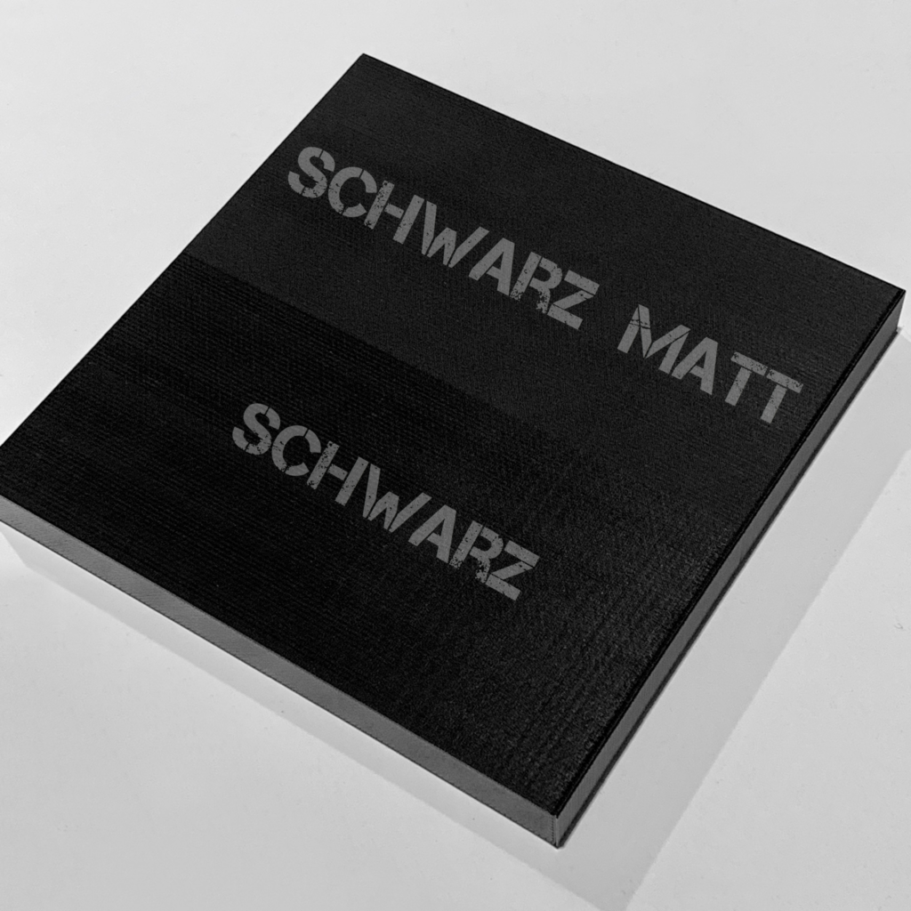 PLA Filament 50 g Sample - 1,75 mm - Schwarz matt