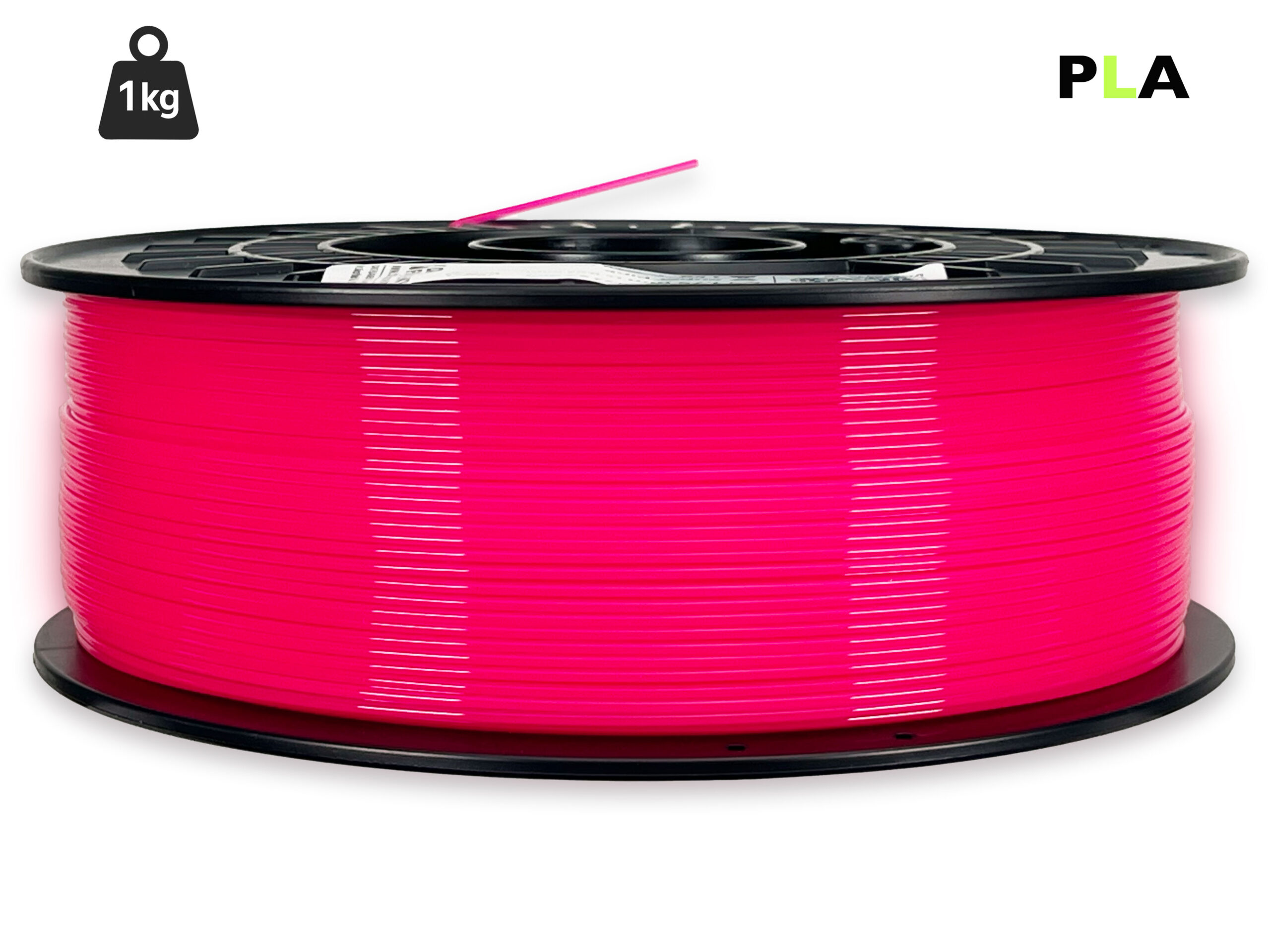 PLA Filament - 1,75 mm - Super Pink - 1 kg – Bild 1