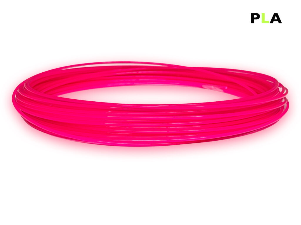 PLA Filament 50 g Sample - 1,75 mm - Super Pink