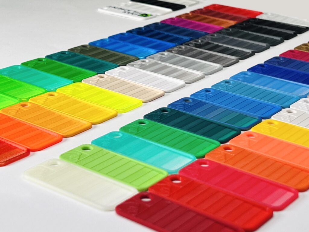 Farbplättchen - Farbmuster Set - Swatches